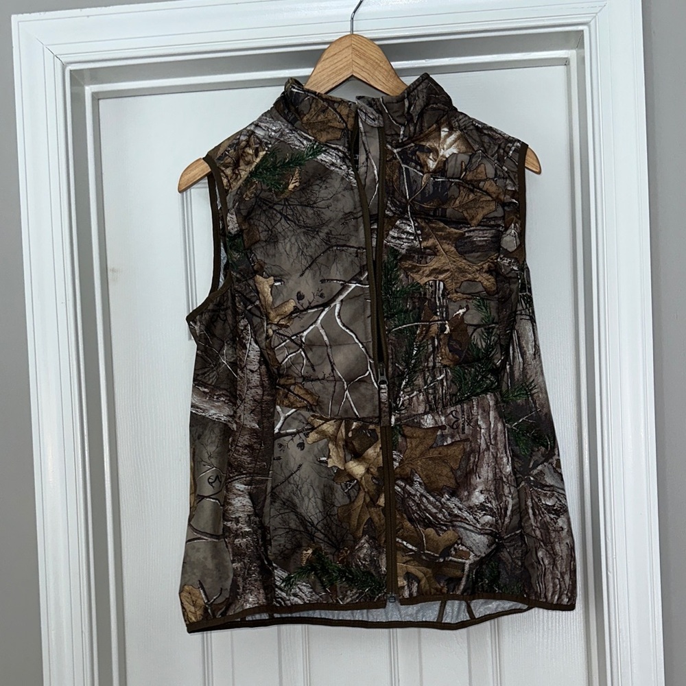 Real Tree down vest